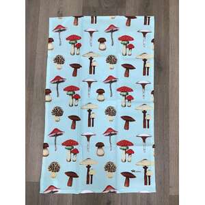 Mushrooms Cotton Kitchen Tea Towel