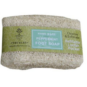 Peppermint Foot Loofah Soap | Thurlby