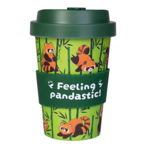 Eco-to-go Bamboo Travel Mug - Red Panda 