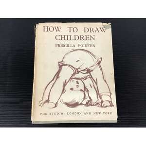 How to Draw Children - Priscilla Pointer - The Studio 1942 - Vintage Book 