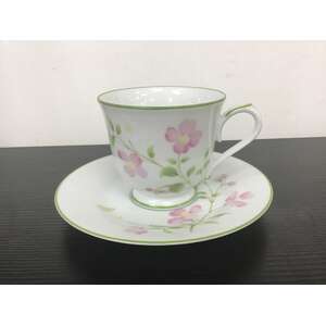 Noritake First Blush 2605 Tea Cup & Saucer 