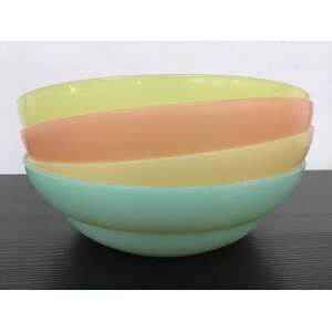 RETRO Tupperware Wonderlier Small Bowl x 4 - Harlequin Pastel - Australia