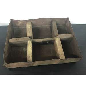 VINTAGE Castrol Tin Wooden Workshop Caddy 