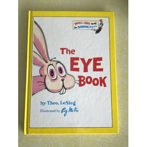 The Eye Book - Theo LeSieg - Hard Cover Dr Suess Bright & Early Books - EX CON