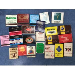 VINTAGE Perth WA Matchboxes w Label x 23 - Swan Brewery RAC 