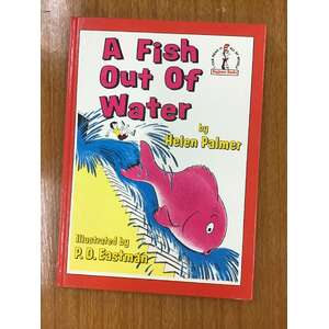 A Fish Out of Water - Helen Palmer PD Eastman - Dr Seuss Beginner Books EX CON
