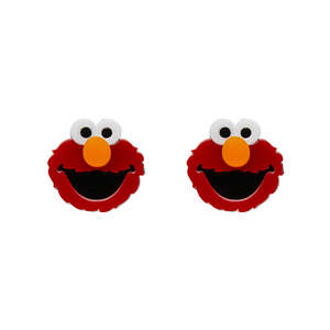Elmo Earrings - Erstwilder - Sesame Street