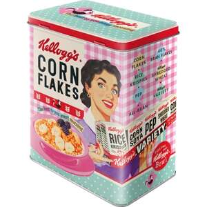Cereal Storage Tin - Kellogg's Happy Hostess - 3L Nostalgic Art 