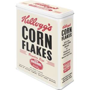 Cereal Storage Tin - Kellogg's Corn Flakes - 4L - Nostalgic Art 