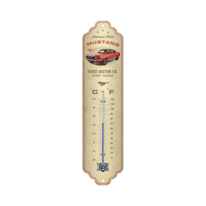 Wall Thermometer - Ford Mustang 67 - Metal