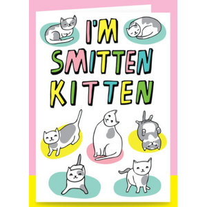 Smitten Kitten | Greetings Card | Able And Game