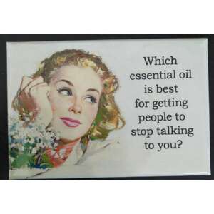 Essential Oils - Funny Fridge Magnet - Retro Humour