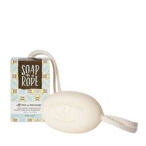 Soap on a Rope - Shea Butter - Pre De Provence - Sea Salt (200g)