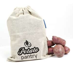 Potato Pantry Linen Bag - Natural Linen