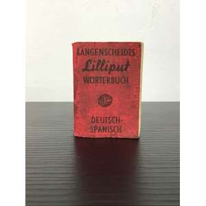 VINTAGE Langenscheidts Lilliput Dictionary Deutsch-Spanisch