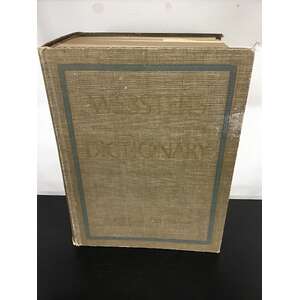VINTAGE 1959 Webster's New Twentieth Century Dictionary 2nd Edition Unabridged