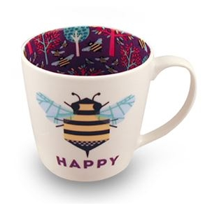 Bee Happy - Ceramic Mug 