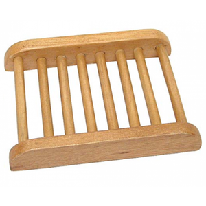 Soap Tray - Wooden - Maple Slatted
