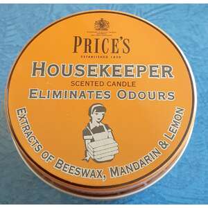 Odour Eliminating Candle - Price's - Housekeeper