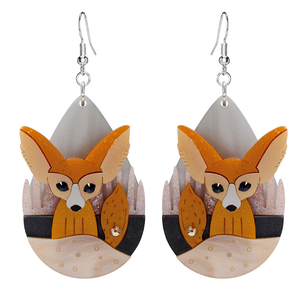 Fennec Fox Earrings - Little Moose