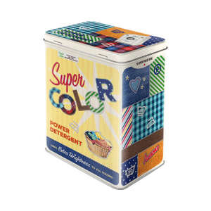 Laundry Powder Tin - Super Color - 3L -  Nostalgic Art