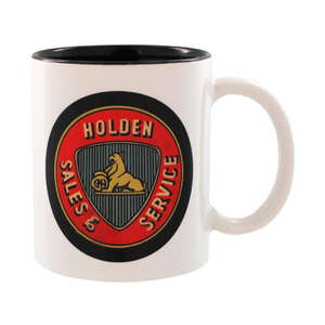 Holden Sales & Service Mug - Vintage Logo - Ceramic