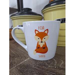 For Fox Sake | Funny Ceramic Mug