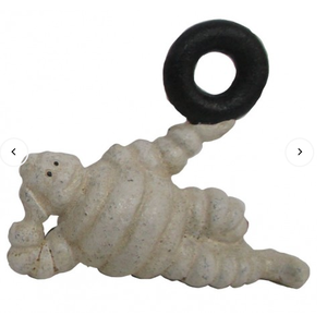 Small Michelin Man Statue - Laying - Cast Iron