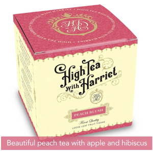 Peach Blush Fruit Tisane Herbal Tea - Loose Leaf - High Tea With Harriet