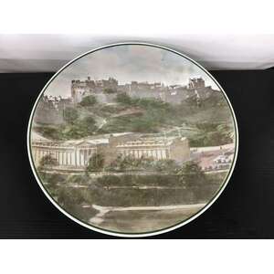 Royal Doulton Series Ware Plate - Edinburgh Castle TC 1092