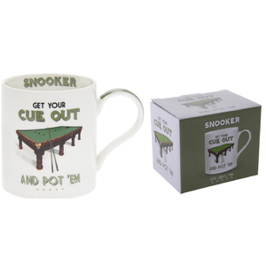 Cue Out Snooker - Ceramic Mug