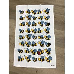 Queen Bee Cotton Kitchen Tea Towel