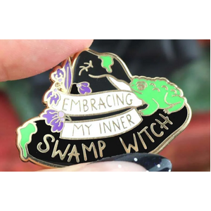 Inner Swamp Witch Lapel Pin | Jubly-Umph Originals