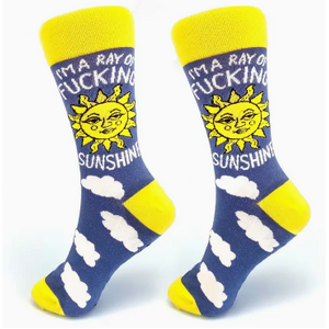 I'm A Ray Of F*cking Sunshine Socks | EU 36-40 | Jubly-Umph Originals