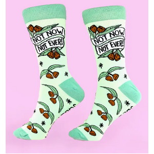 Not Now Not Ever Socks - EU Size 36-40 - Jubly-Umph
