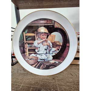 Retro Decorative Plate - Wedgwood - Childhood Recalled - Dressing Up