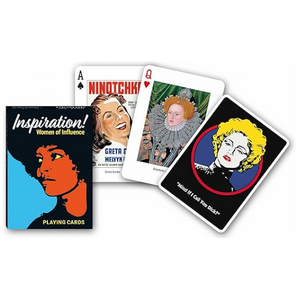 Piatnik Playing Cards | Inspiration! Women of Influence | Collector's Edition No. 1706
