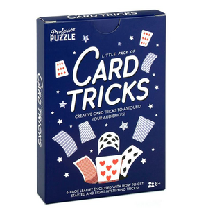 Professor Puzzle Little Pack of Card Tricks | 8 Tricks | Ages 8+