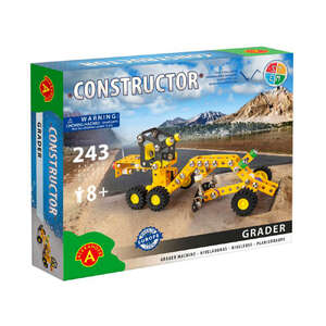 Constructor Grader Toy | Build It Yourself STEM Toy | 243 Piece Metal