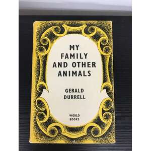 My Family & Other Animals - Gerald Durrell 1958 Hard Cover w Dust Jacket 