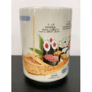 Vintage Mino Yaki Ware Sushi Cup - Boat - Japanese