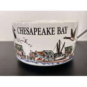 Vintage Chesapeake Bay Soup Mug - Cream of Crab