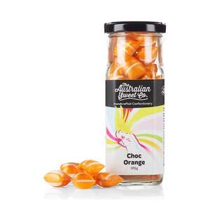 Rock Candy - The Australian Sweet Co - 170g  - Choc Orange