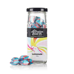 Rock Candy - The Australian Sweet Co - 170g  - Lemonade