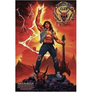 Stranger Things Hellfire Club - TV Poster - Impact Merch - 61 x 91.5 cm