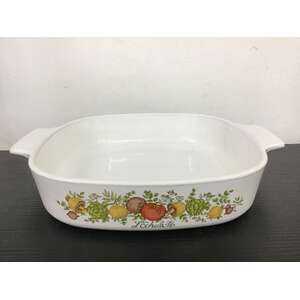 VINTAGE Corning Ware A8B Casserole Dish 1.4L - Spice of Life - L'Echalote