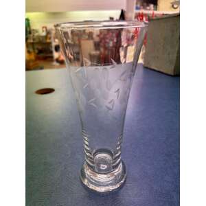 Vintage Etched Iced Tea/Beer Glass - Grapes