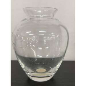 VINTAGE Etched Glass Bud / Posy Vase - Princess House Exclusive USA