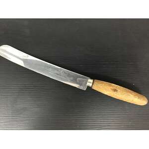 VINTAGE IXL George Wostenholm Wooden Handled Bread Knife - Serrated Edge - Sheffield