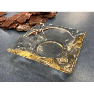 RETRO Chunky Square Glass Ashtray